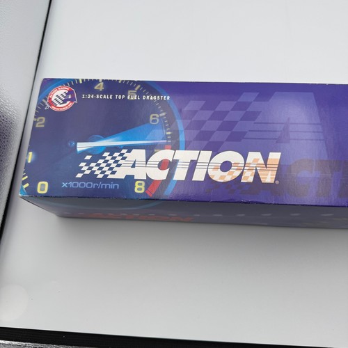 Mike Dunn Yankees 2001 Top Fuel Dragster scala 1:24 azione auto da corsa da collezione - Foto 17 di 20