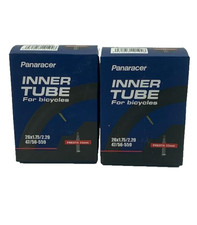 PAIR 2 Units Panaracer Inner-tube 26 x 1.75-2.20 33mm Presta valve