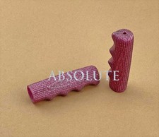SPARKLE PINK VINTAGE SCHWINN STINGRAY BICYCLE TYPE RUBBER BIKE HANDLEBAR GRIPS.