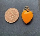 Steuben Glass Heart Pendant