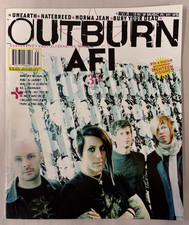 OUTBURN MAGAZINE - AFI - HATEBREED-UNEARTH-RISE AGAINST-BURY  SEALED - #35 2006