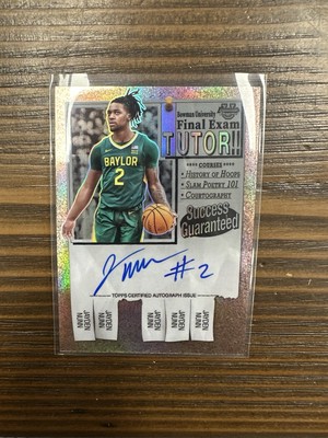 2024-25 Bowman Chrome U Jayden Nunn Auto On Card Final Exam