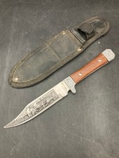 9" "Original Bowie Knife" Embossed from China with Belt Sheath