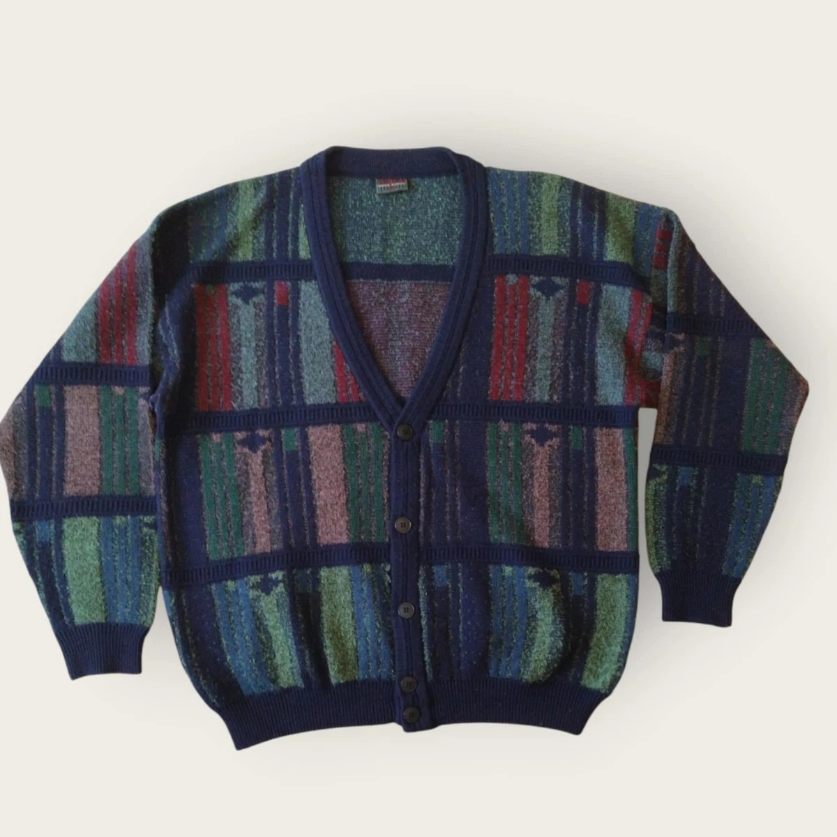 Multi-Color 1980s Vintage Sweaters for Men for sale | eBay