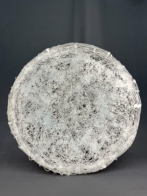 Michael Aram SCRIBBLE 19'' Aluminum Centerpiece Platter Plate
