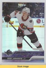2023 Upper Deck Extended Series Young Guns Silver Foil Roby Jarventie READ 3d2