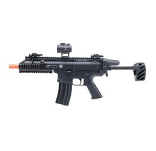 Cybergun FN Herstal-Licensed SCAR-SC Compact Airsoft B.R.S.S. AEG PDW by BOLT...