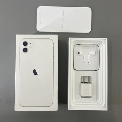 iPhone 11 Box Kit w/ All Genuine Apple Accessories Ear & Lightning Cable Charger