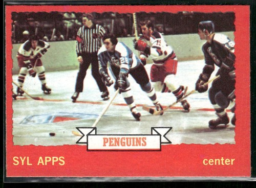 Syl Apps #76 1973 O-Pee-Chee card