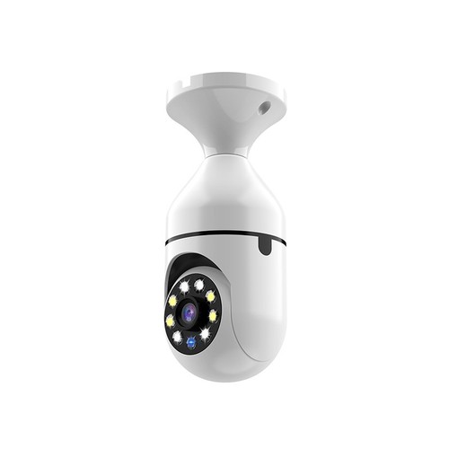 Bulb Surveillance Camera Full Color Night Vision Automatic Human Tracking Zoom - Afbeelding 3 van 12