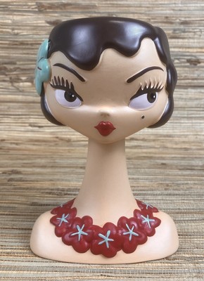 Seductress Chalice Tiki Mug Tiki Farm Miss Fluff 6.75'' Tall 12 Oz. New in Box