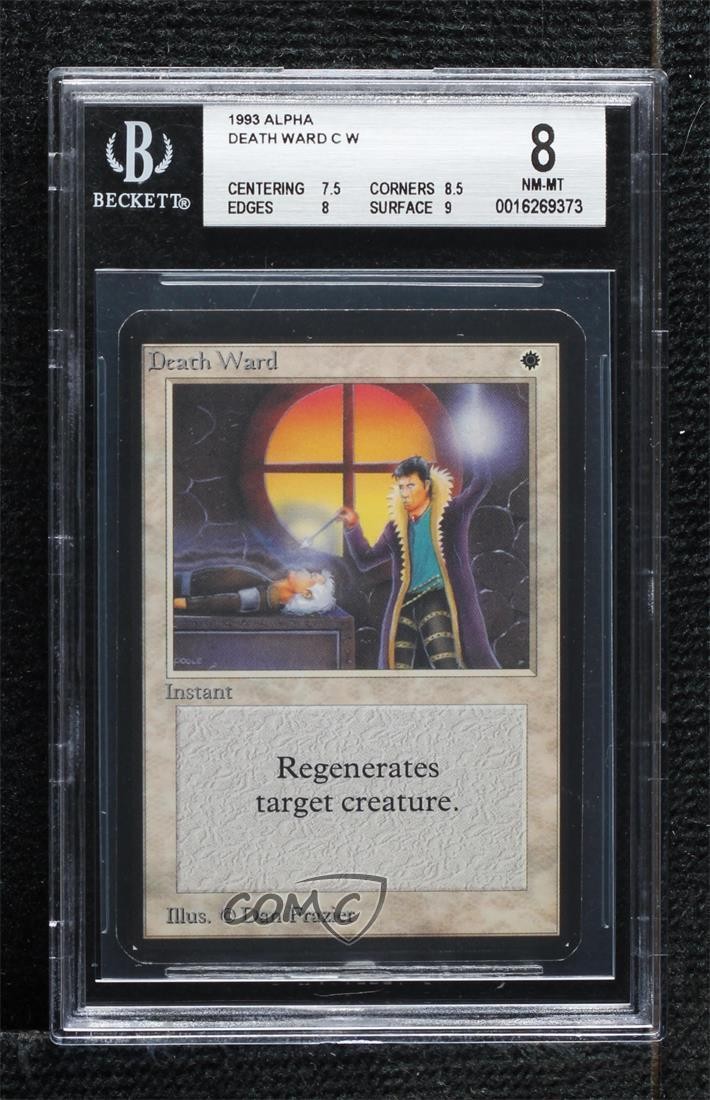 Death Ward Magic: Limited Edition Alpha BGS 8 1993