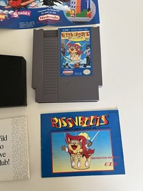 Puss'n Boots Pero's Great Adventure Nintendo NES 1985 Game Cartridge. Authentic