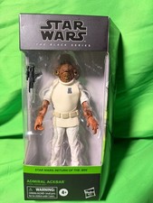 Hasbro Star Wars Black Series ROTJ Admiral Ackbar 6  Action Figure