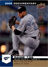 2008 Upper Deck Documentary Gold #4167 Roy Halladay - BB