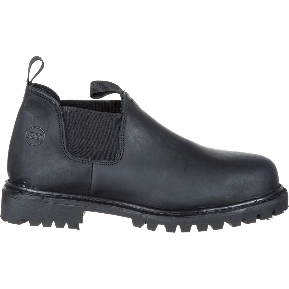 Black Lehigh Leather Boots for Men for Sale | Shop New  display picture 1