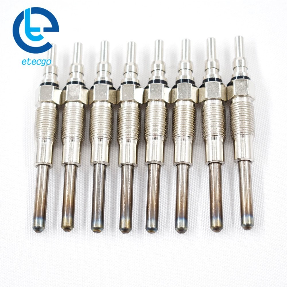 8PCS Fit For Ford F350 F250 IDI 1988-1994 7.3L Glow Plug F2TZ12A342A