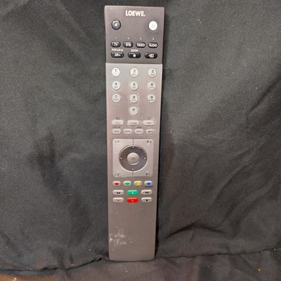 Genuine Loewe Assist 1 TV Remote Control Aluminum Silver Premium TV Remote