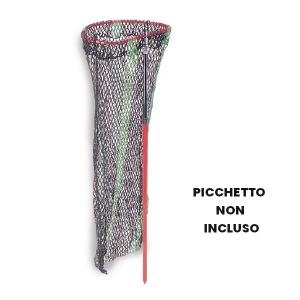 CAMOR RETE PORTAPESCI RETINO PESCA LAGO FIUME MAGLIA PESANTE