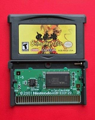 Onimusha Tactics Game Boy Advance Authentic Nintendog GBA Games Saves
