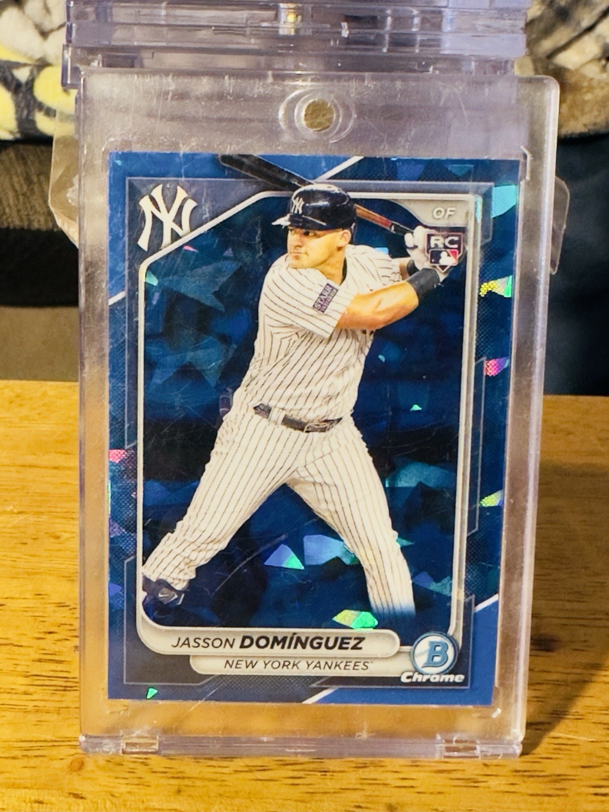 2024 Bowman Chrome Sapphire Edition - #94 Jasson Dominguez (RC) Ships In Mag!