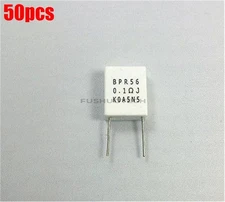 50Pcs 0.1R 100Mr 5W+/-10% Non-Inductive Resistor Ic New ov