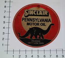 SINCLAIR MOTOR OIL Aufkleber Sticker Oldschoo...