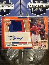 2022 Elite Extra Edition DPL Material Auto Relic Orange #DMS-JD Josue Demey /149