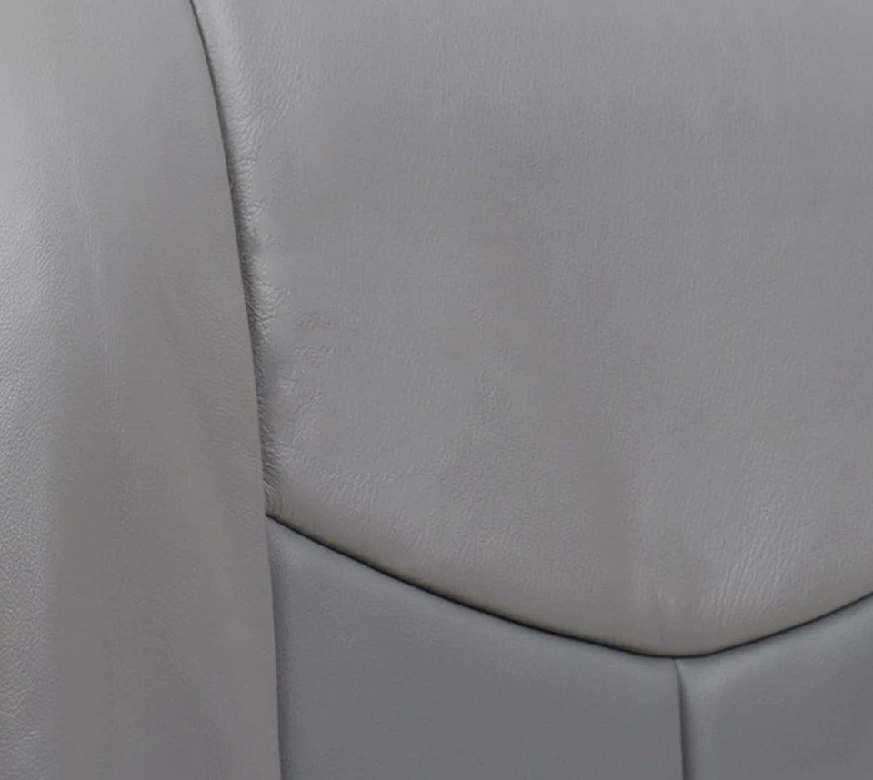 Cubierta de asiento de cuero PU gris dos tonos 2003 2004-2006 para GMC Sierra Yukon Denali Foto 2 de 4