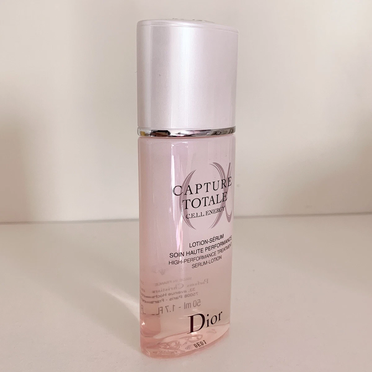 dior high performance serum lotion