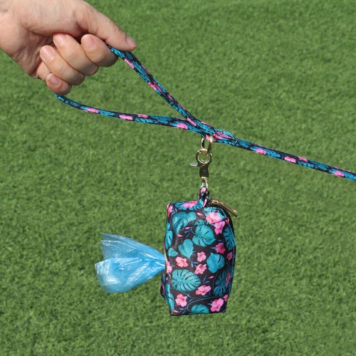 Flower Dog Poop Bag Dispenser Waste Bag Holder for Outdoor Walking Pet Puppy Dog - Picture 12 of 17