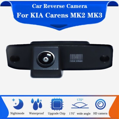 HD Reverse Camera For KIA Carens MK2 MK3 Sorento Sportage MK3 Number Plate Light
