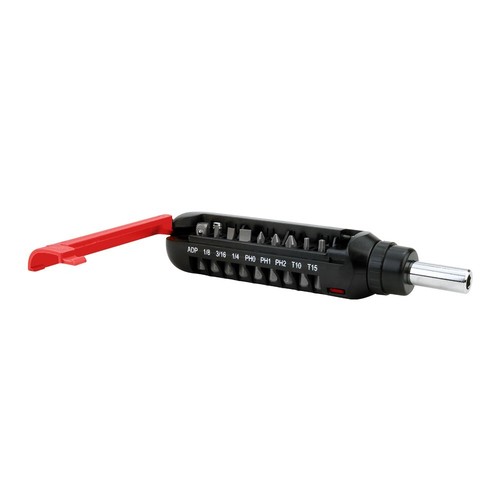 InstallMates™ Multi-Bit 15-Piece Ratcheting Screwdriver (Standard) - Picture 4 of 7