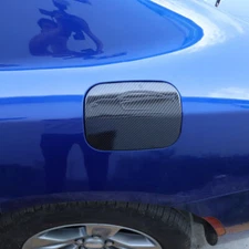 Carbon Look Door Fuel Tank Gas Cap Cover Trim For Dodge Charger 15+ Accessories