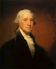 Handpainted Oil painting male portrait George Washington President of America