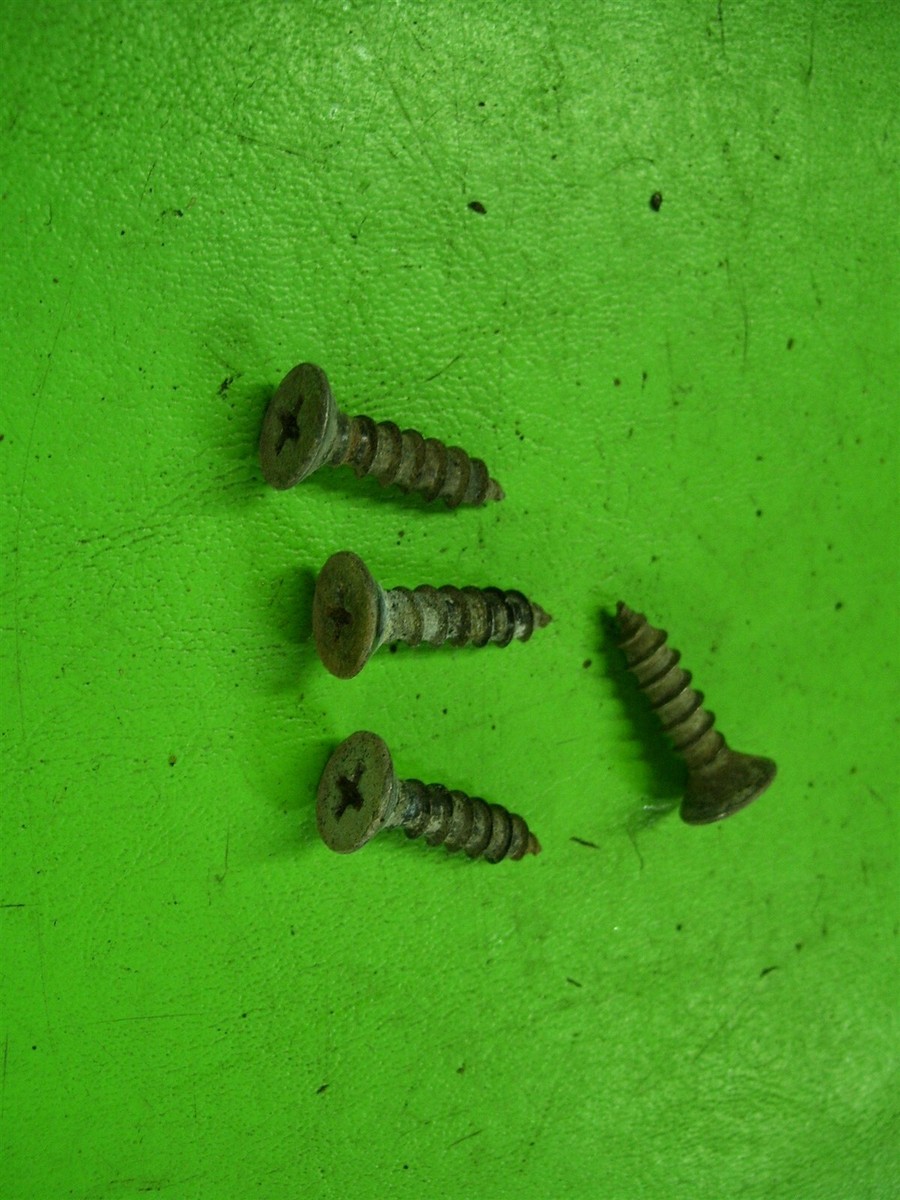 1985 300ZX Z31 2+0 Turbo VG30 Door Sill Trim Mounting SCREWS oem