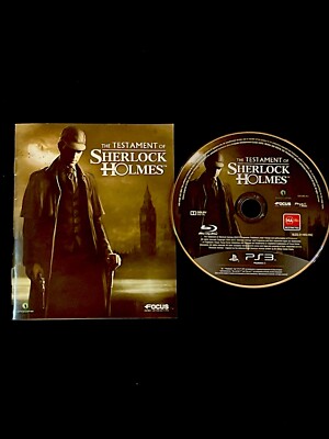 The Testament of Sherlock Holmes PS3 Game Free Postage