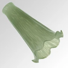 Small Sea Foam Lily/Tulip Lamp Shade #5388