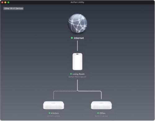 Câble WiFi officiel APPLE 5ème génération AirPort Time Capsule routeur fibre 3 To le plus grand - Photo 3/11
