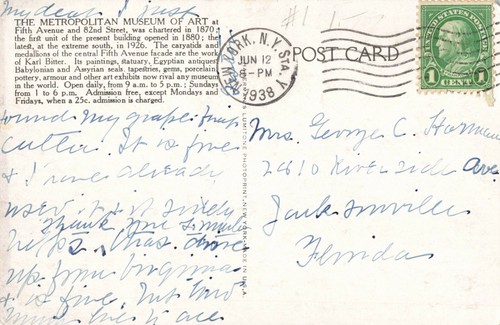 Postcard Art Museum New York - Picture 2 of 2