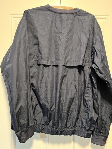 North End Snap-on-Tools Lightweight Wind Breaker Navy Blue/ Steel Gray Size M - Picture 6 of 6