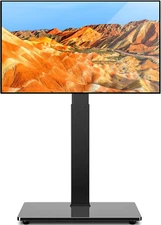 TAVR Universal Floor TV Stand Base for 32-74 Inch Tvs up to 110 Lbs with Swivel