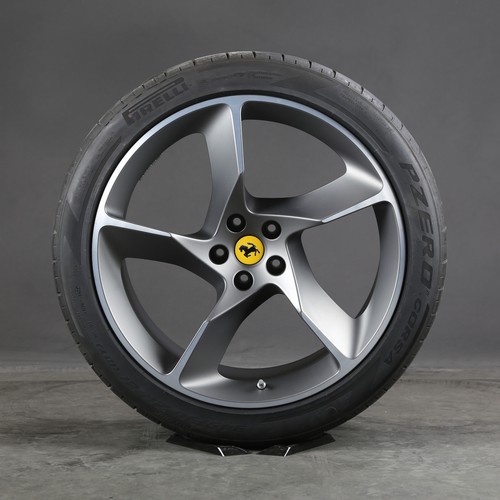 Roues d'été 20/21 pouces originales Ferrari Daytona SP3 805720 pneus d'été - Photo 2 sur 8