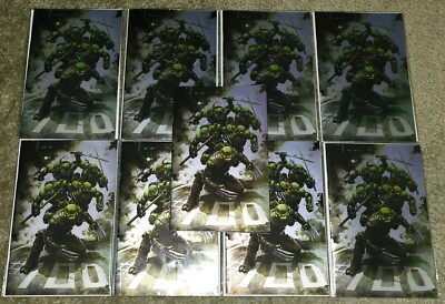 1 2024 TMNT Turtles 100 NM MX Clayton Crain Foil Variant La Mole 500 Foreign