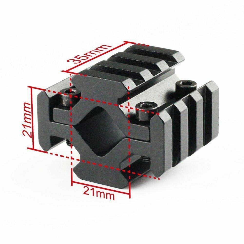 Supporto Universale DB TAC 4 Picatinny/Weaver Rail 3 Slot 20 Mm – Per Cannocchiale/mirino