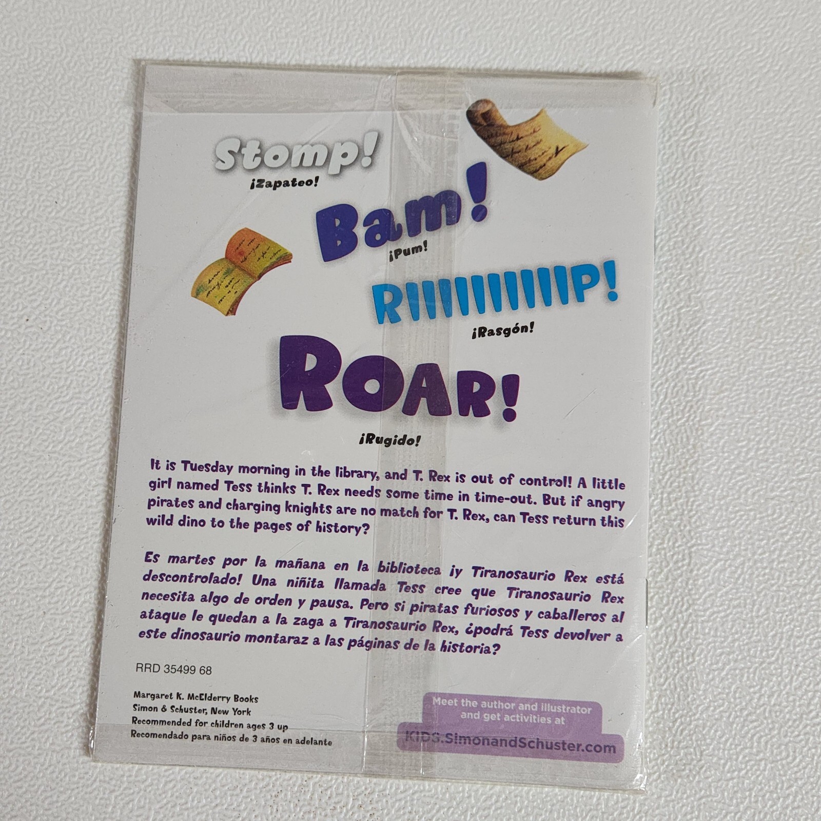 No T. Rex in the Library by Toni Buzzeo (2010, Hardcover) for sale online eBay