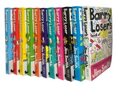 Barry Loser 11 Books Collection Set by Jim Smith keel stuff,Best at football NOT