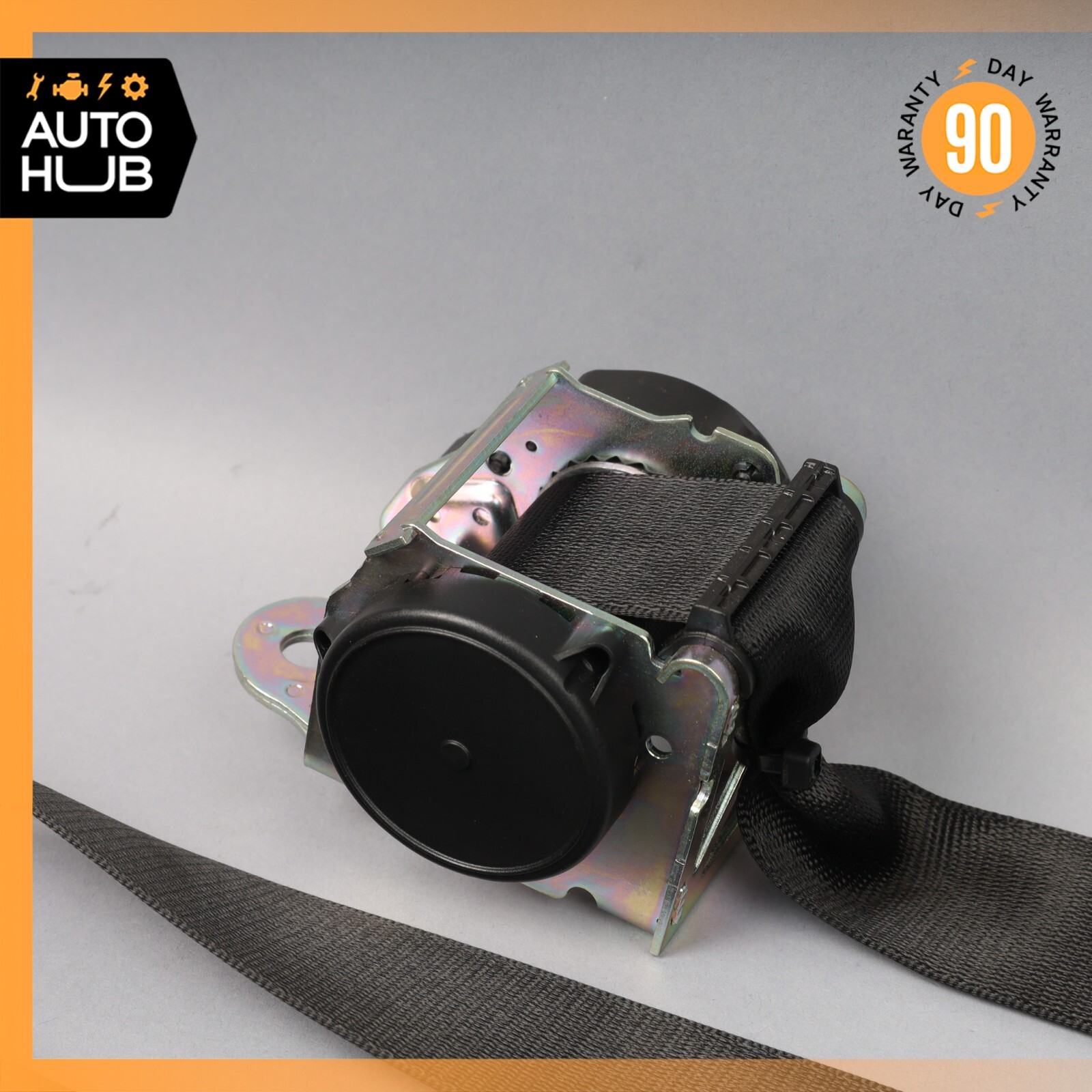 14-22 Maserati Ghibli SQ4 M157 Rear Left or Right Side Seat Belt Black OEM 41k