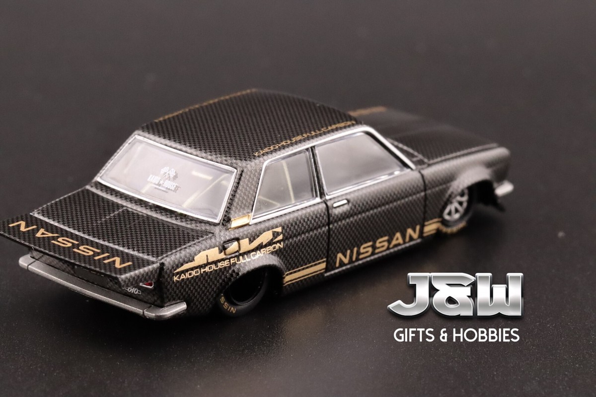 Kaido House x Mini GT Datsun 510 Pro Street Full Carbon V1 Kaido House x Mini GT Datsun 510 Pro Street Full Carbon V1