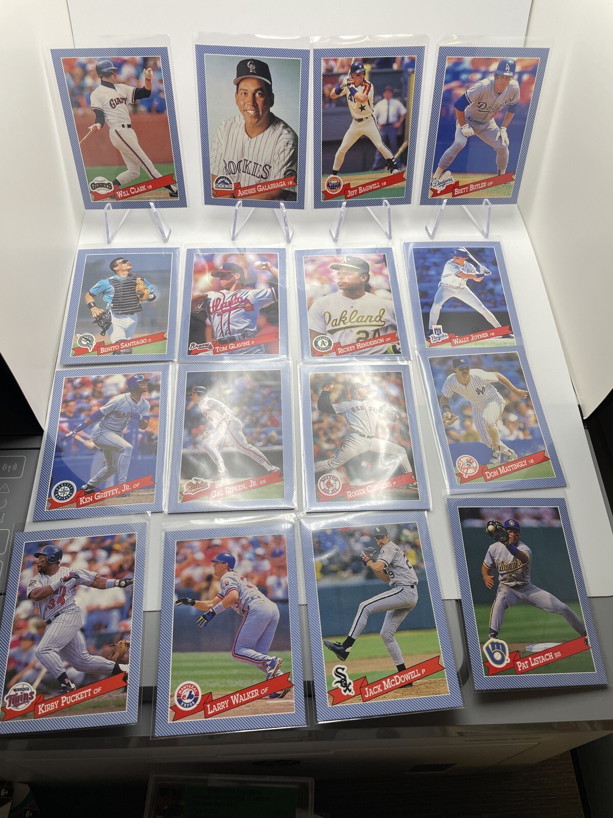 1993 Hostess Baseball 32 Card Complete Set (Griffey, Mattingly, Puckett, Thomas) eBay